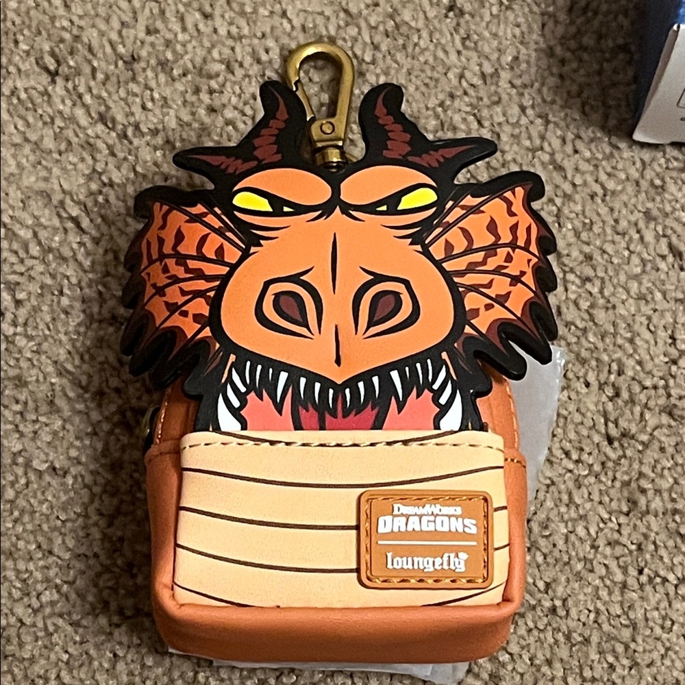 DreamWorks Dragons Bag Charm Collection - Black, Brown, Orange